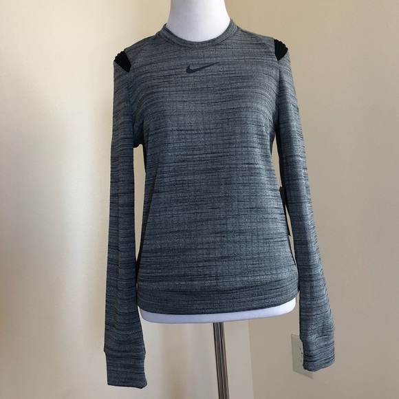 NWT Nike long sleeve grey top - Picture 5 of 8